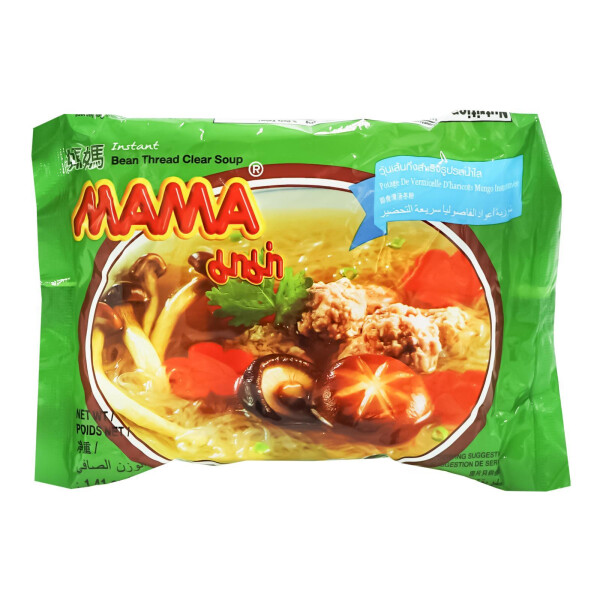 Mama Instant Glasnudel Suppe mit klarer Brühe 40g