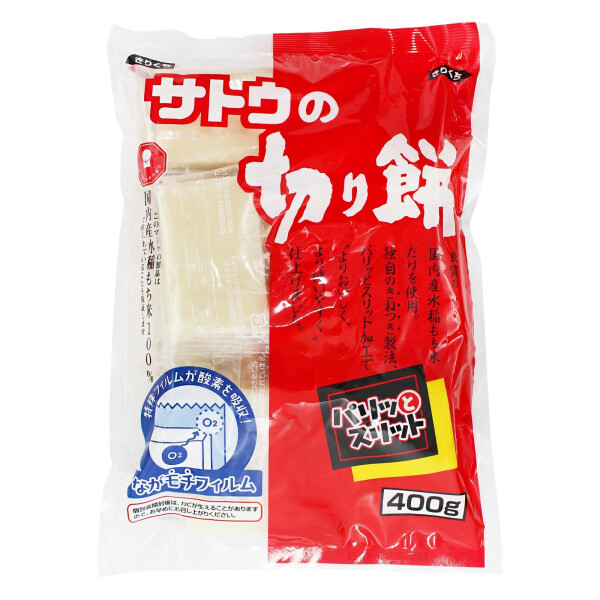 Sato Kirimochi Japanische Reiskuchen 400g