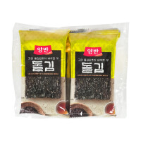 Dongwon Gewürzter Seetang Snack geröstet 10er Pack (10x28g)