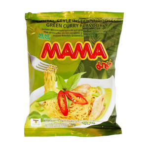 Mama Instantnudeln Grüner Curry 60erPack (60x55g)