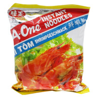 A-One Instantnudeln Shrimps Geschmack Mi Tom 60erPack (60x85g)