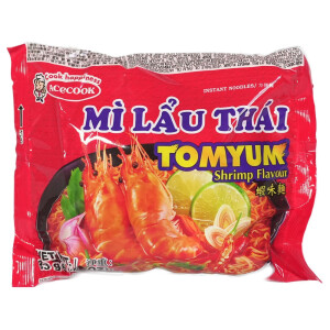 Acecook Mi Lau Thai Instant Nudeln Shrimps Geschmack 60er Pack (60x83g)