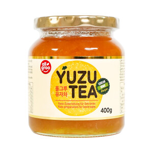 All Groo Yuzu Zubereitung für Getränke Yuzu Tea 400g