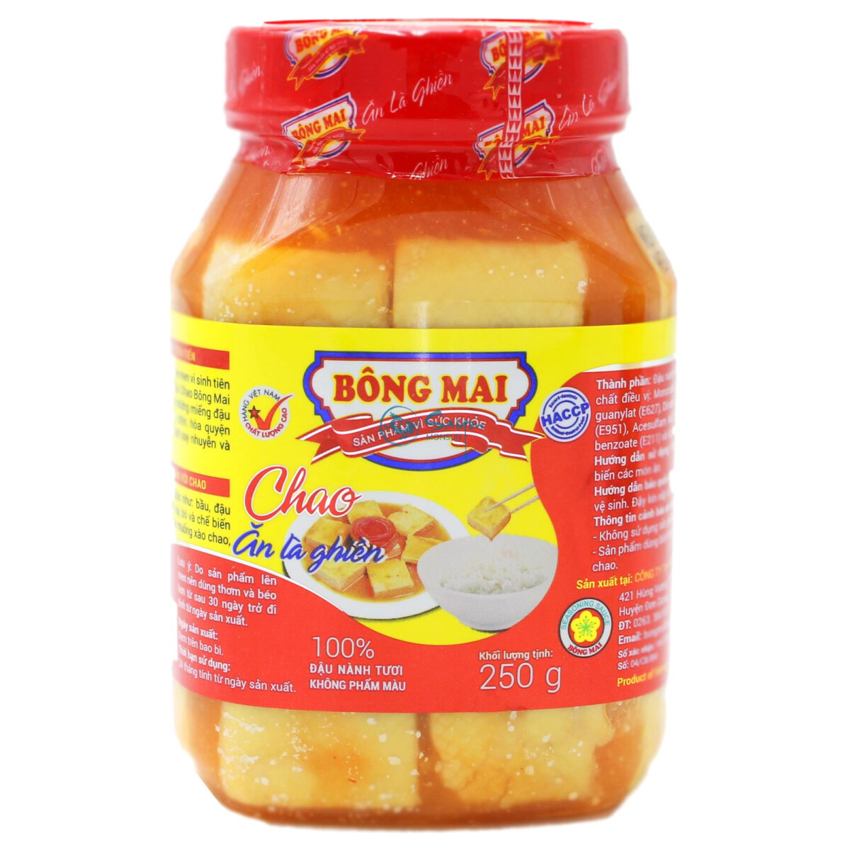Bong Mai Chao Chili Bean Curd 250g
