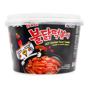 Samyang Dukboki Topokki in Cup Hot Chicken Geschmack 185g
