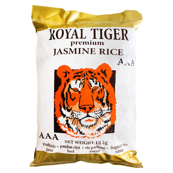 Royal Tiger Jasminreis Langkorn 18kg