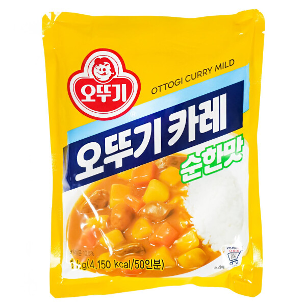 Ottogi Koreanisches Currypulver Mild 1kg