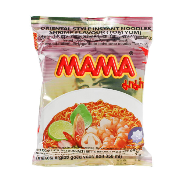 Mama 180er Pack (180x60g) Instant Nudelsuppe Tom Yum Shrimp
