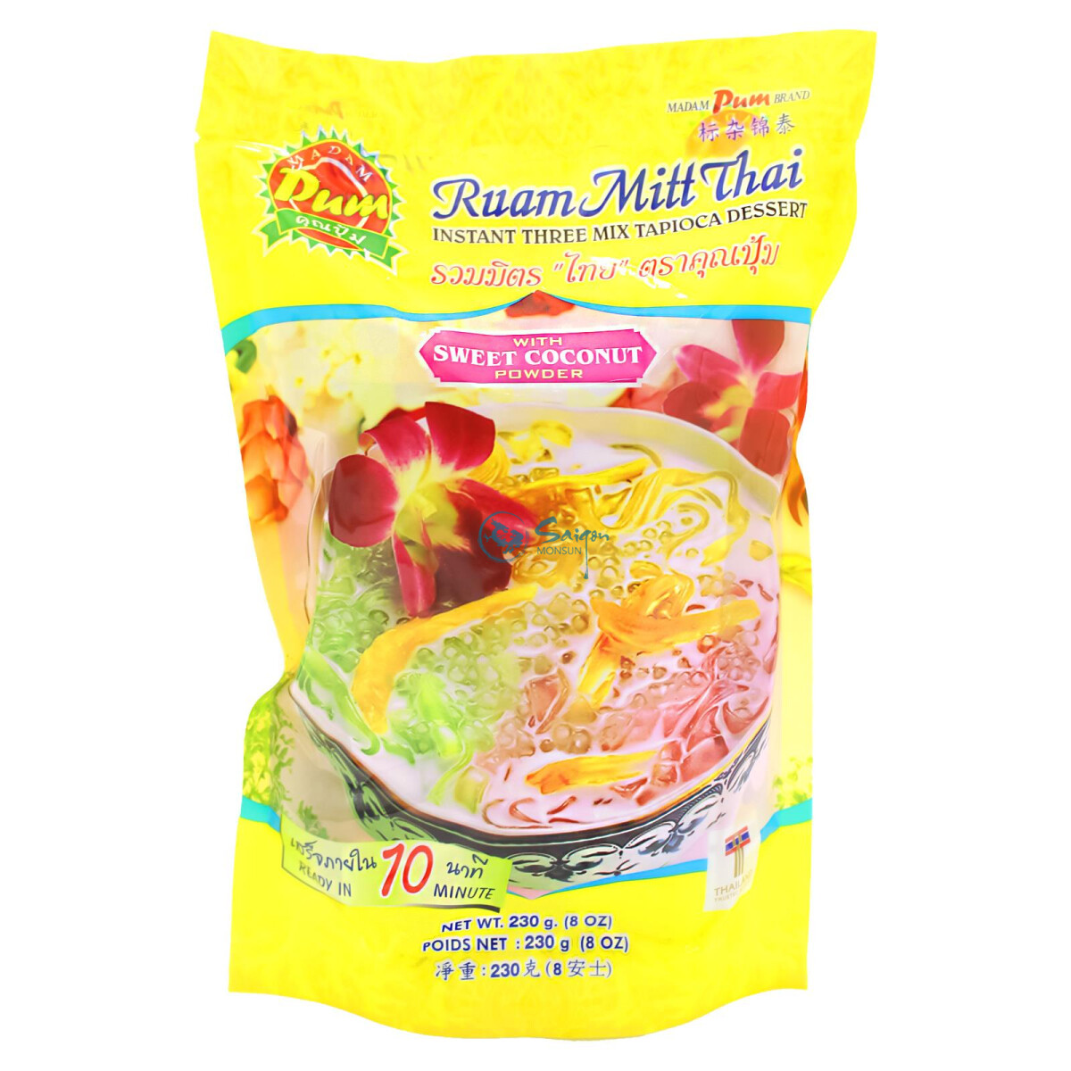 Madam Pum Mix für Dessert "Ruam Mitt Thai"...