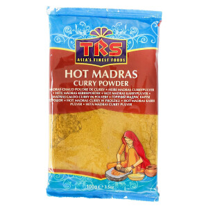 TRS Madras Curry Pulver hot 100g