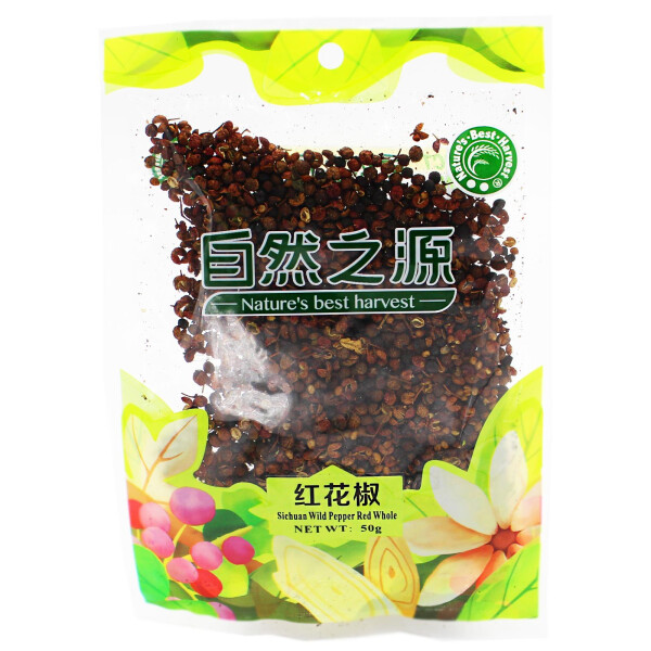 Nature´s best harvest Sichuan roter Pfeffer ganz 50g