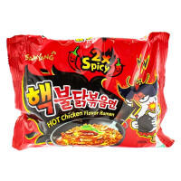 10x140g Samyang Doppel Hot Chicken Ramen + 1 Doppelhot Chicken Sauce