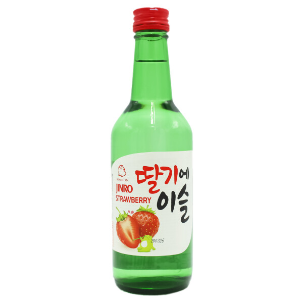 Jinro Soju ERDBEER Geschmack 360ml