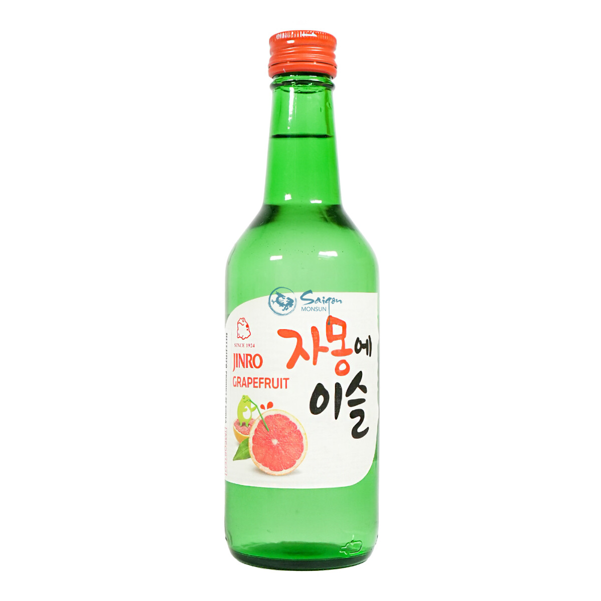 Jinro Soju Grapefrucht Geschmack 350ml 13%vol.