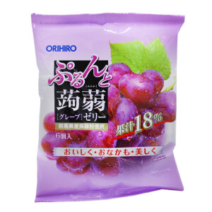 Orihiro Japanische Jellys Traubengeschmack 120g