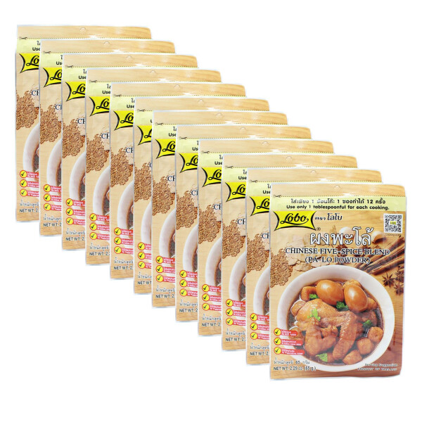 12x65g Lobo Chinese Five Spice Mischung für Geschmortes