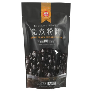 WuFuYuan Instant Perlen Black Sugar Flavor 2 minutes 210g