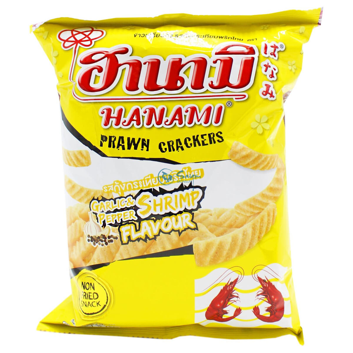 Hanami Garnelen Cracker mit Knoblauch 60g