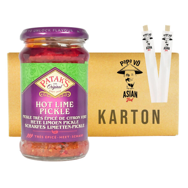 Pataks Hot Lime Pickle 6X283g