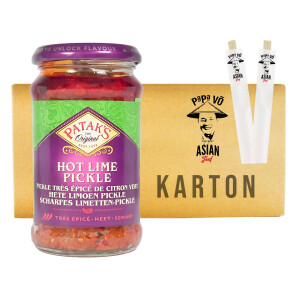 Patak&acute;s Hot Lime Pickle 6X283g