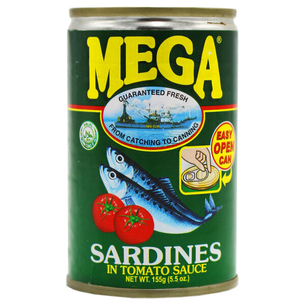Mega Sardinen in Tomatensauce 155g