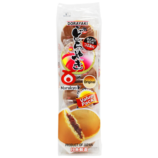 Dorayaki Marukyo Japanische Pfannkuchen mit Adzukibohnen  320g
