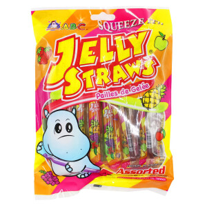 ABC Jelly Straws Mix HIPPO 300g