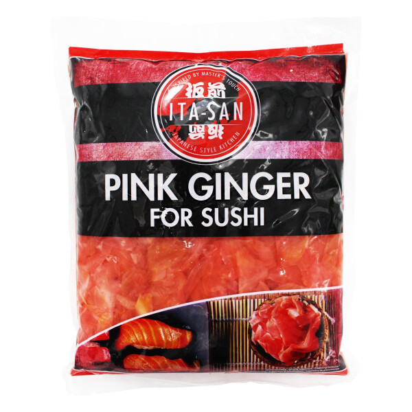 Ita-San Eingelegter Sushi Ingwer PINK 1,5kg /ATG1kg