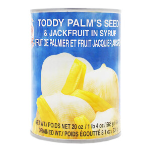 !! Cock Toddy Palm Frucht mit Jackfrucht 565g/ATG230g
