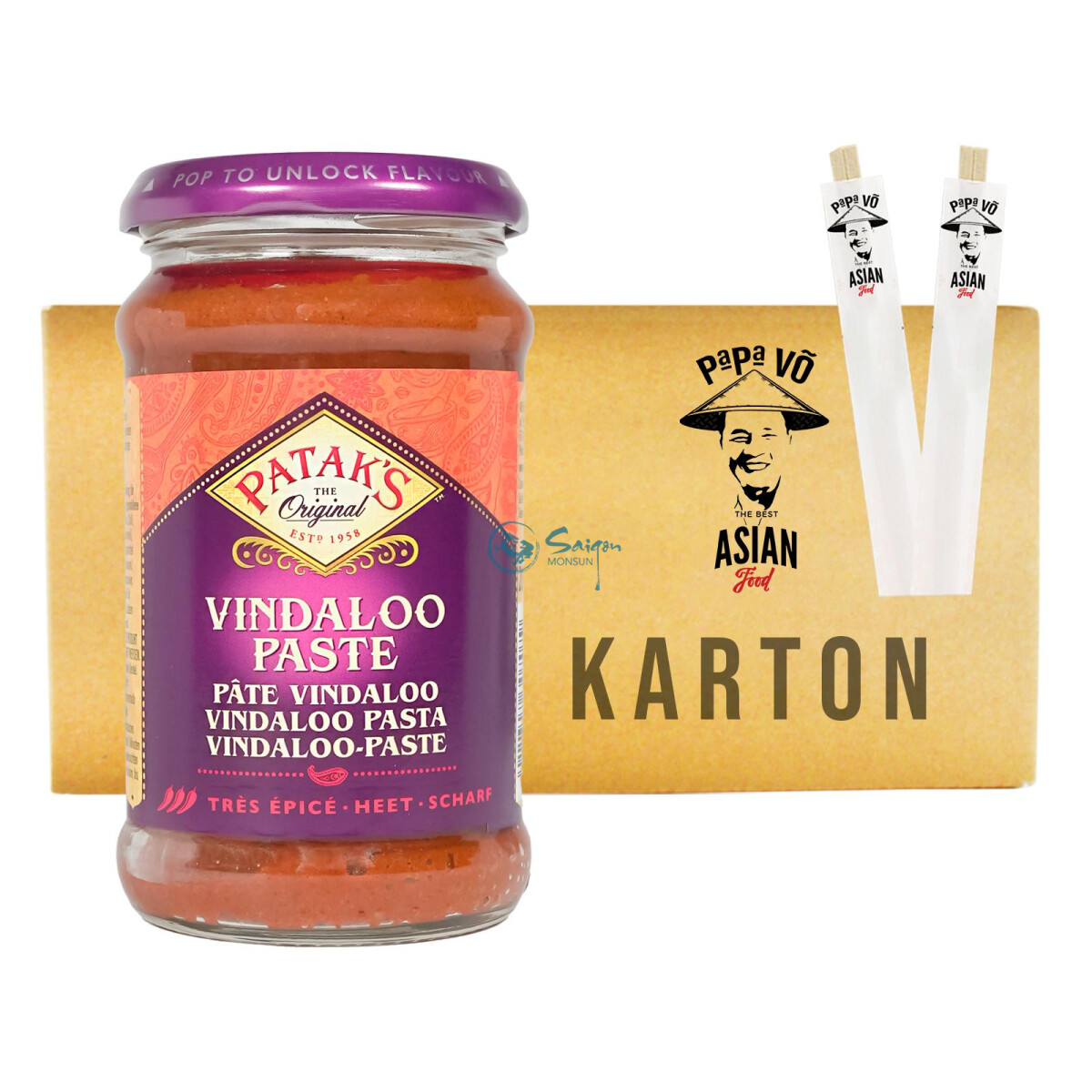 Patak´s Vindaloo Paste 6x283g