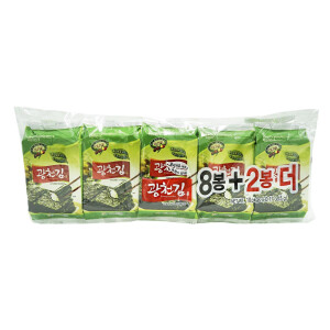 Kwang Cheon Kim Gewürzter Seetang Snack mit...