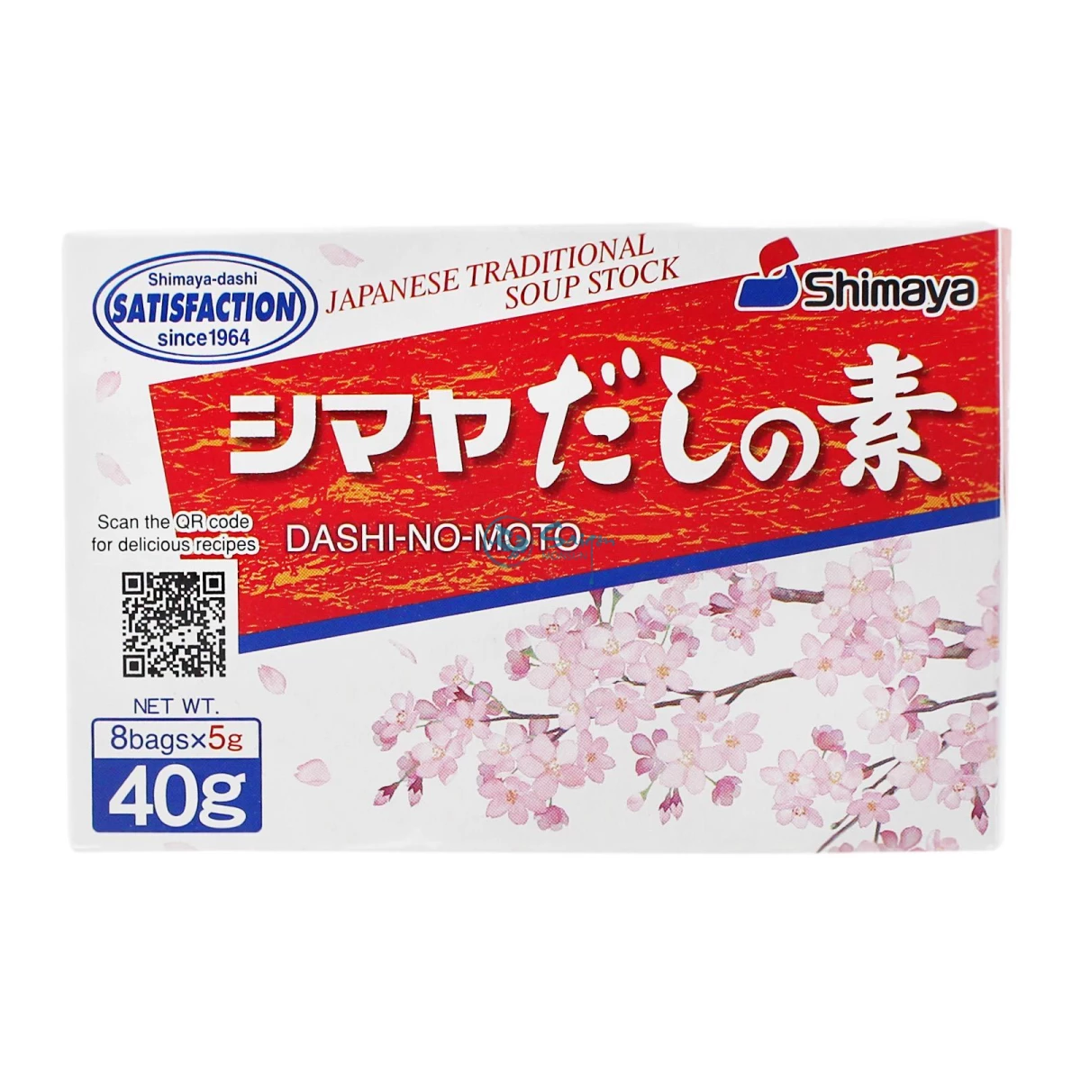 Verpackung von Dashipulver, einem japanischen Brühenpulver.