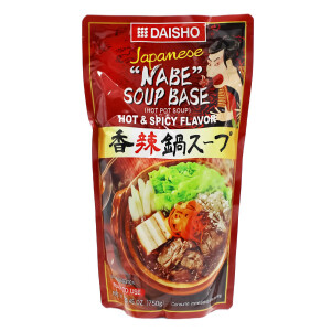 Daisho Japanese Nabe Soup Base Hot Pot Brühe Hot & Spicy 750g