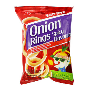 !!  Nongshim Scharfe Zwiebelringe Onion Rings Spicy 40g