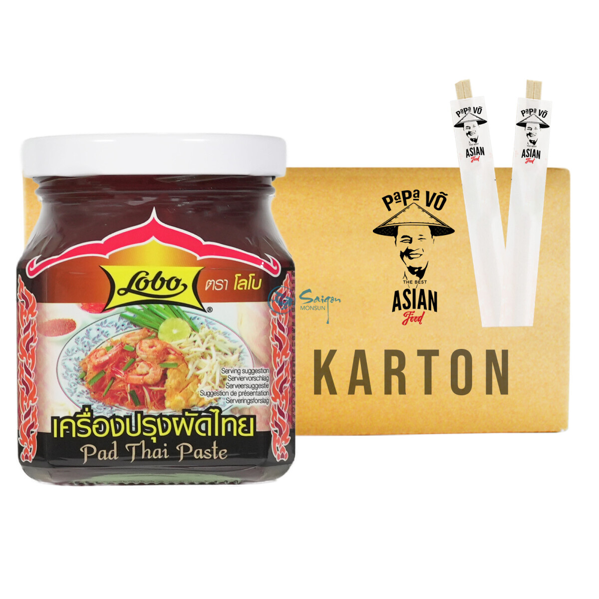 Lobo Pad Thai Paste 12x280g (2,08€)