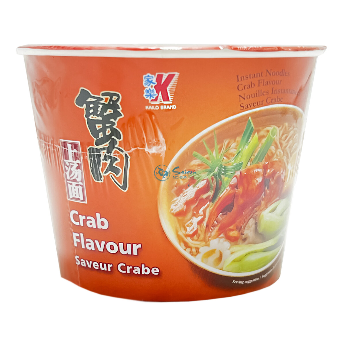 Kailo Instantnudeln mit Krabben Geschmack BOWL 120g