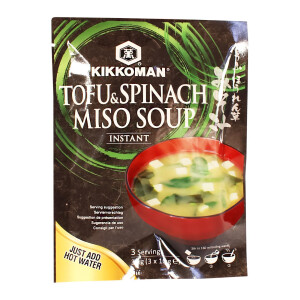 Kikkoman Instant Miso Suppe Tofu&Spinat 30g