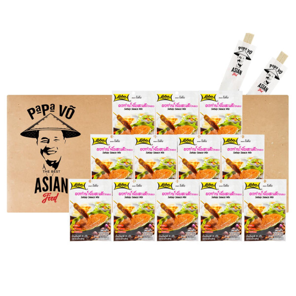 Lobo Satay Sauce Mix 12x50g