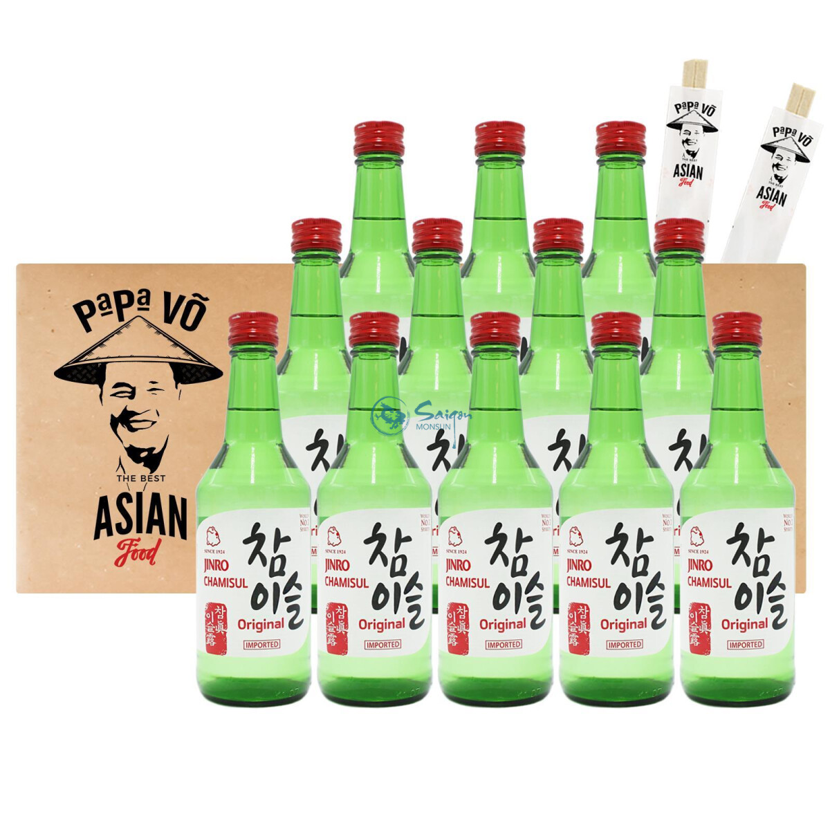 Jinro Chamisul Classic Sake 12x350ml