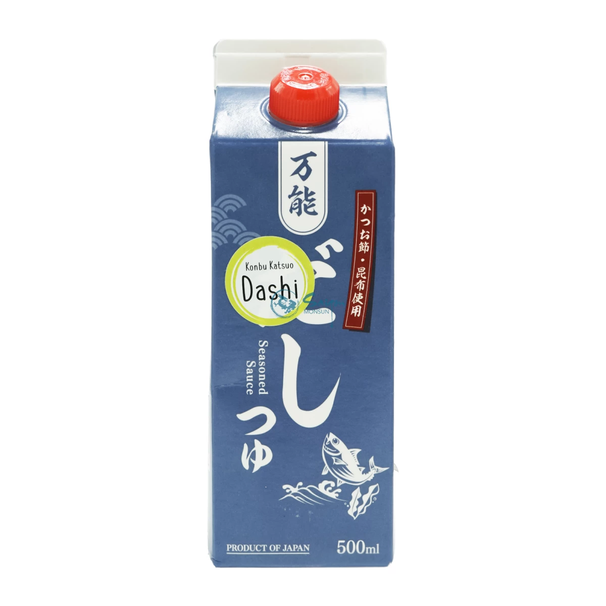 Flasche mit Dashi Brühe Konzentrat der Marke Ita-San.