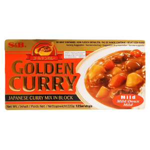 S&B Golden Japanisches Curry mild 5x220g (Papa Vo®)