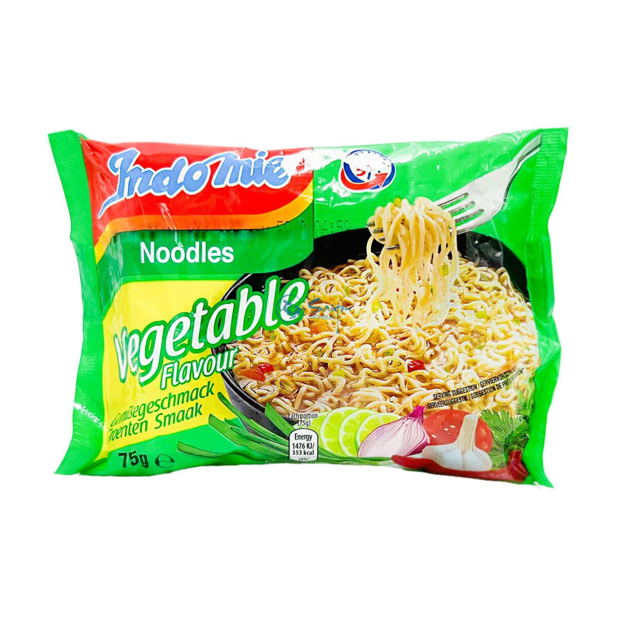 Indomie Instantnudeln Gemüse vegetarisch Geschmack 75g