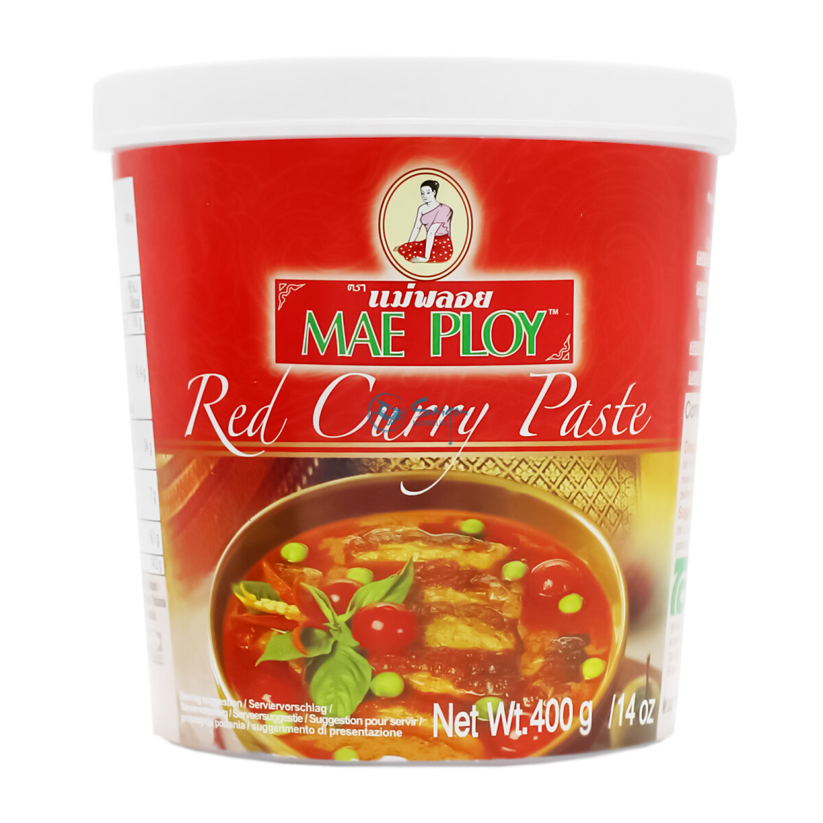 Mae Ploy Thailändische Rote Currypaste 400g