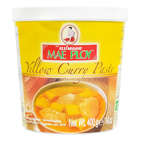 Mae Ploy Thailändische Gelbe Currypaste 400g