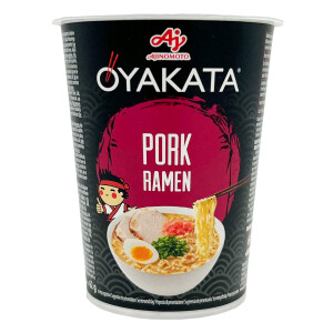 Ajinomoto Oyakata Schwein Geschmack Cupnudeln 8x62g