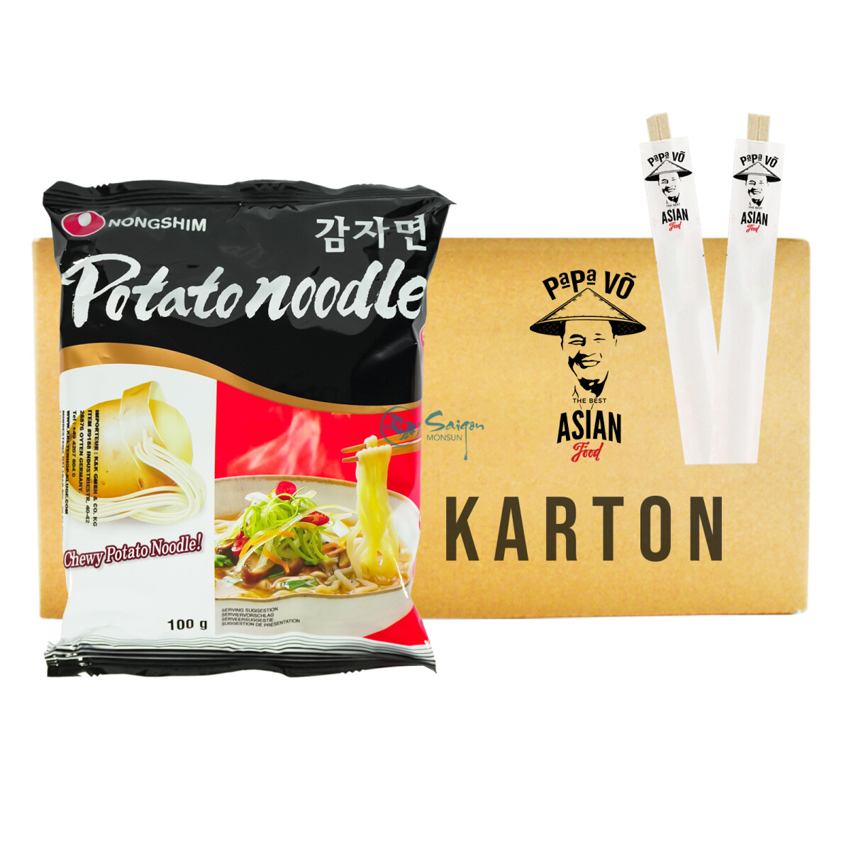 Nong Shim Kartoffel Nudelsuppe 20x100g