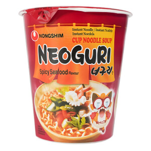 Nong Shim Neoguri Hot Instantnudeln Cup 12x62g