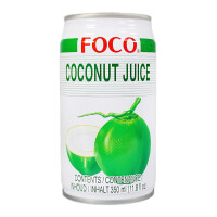 Foco Kokossaft mit Kokosstücken 24x350ml zzgl. 6€ Pfand