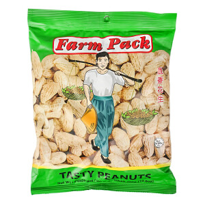 Farm Tasty Erdnüsse ganz geröstet 300g