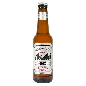 Asahi Bier alk 5,2% vol. 330ml zzgl. 0,25€ Pfand